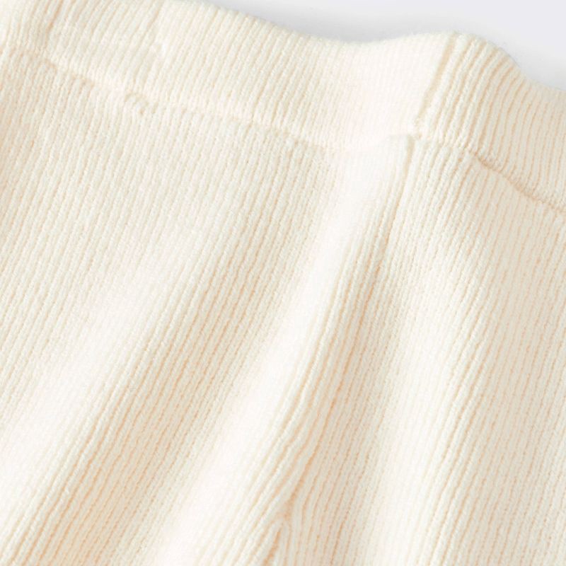 slide 4 of 4, Baby Girls' 2pc Christmas Holiday Candy Cane Sweater and Pants Set - Cloud Island™ Cream 12M, 2 ct