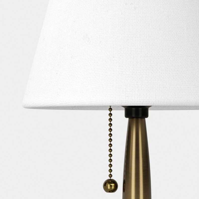 slide 4 of 4, Mini Lamp Stick Lamp Brass - Room Essentials™, 1 ct