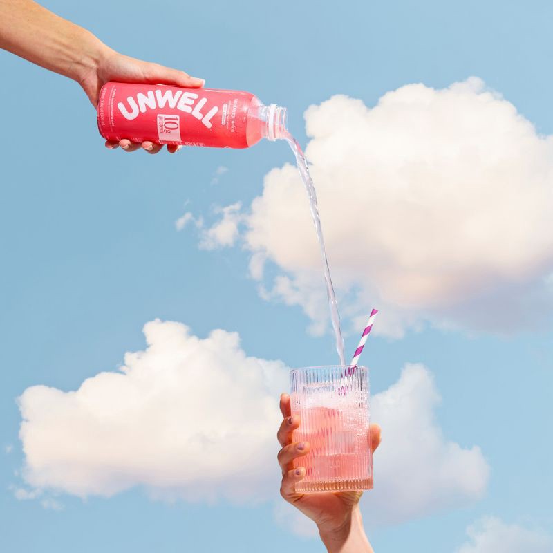 slide 4 of 8, Unwell Hydration Protein Drink with Electrolytes and 10g Whey Protein Isolate Raspberry Melon - 16.9 fl oz, 10 gram, 16.9 fl oz