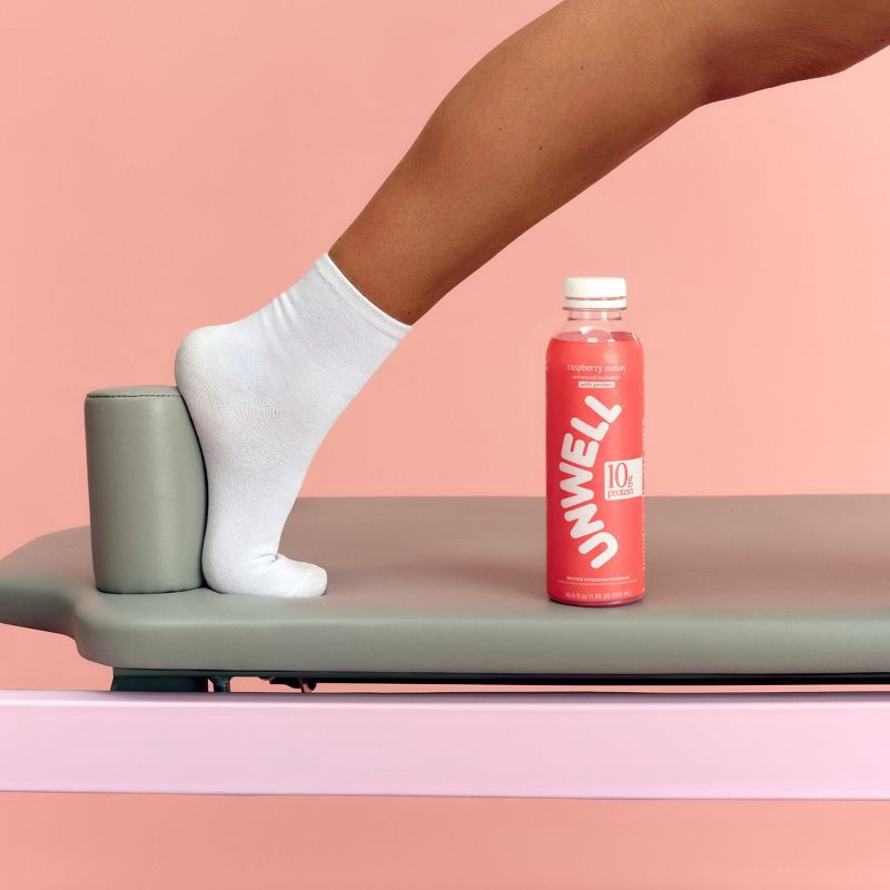 slide 5 of 8, Unwell Hydration Protein Drink with Electrolytes and 10g Whey Protein Isolate Raspberry Melon - 16.9 fl oz, 10 gram, 16.9 fl oz