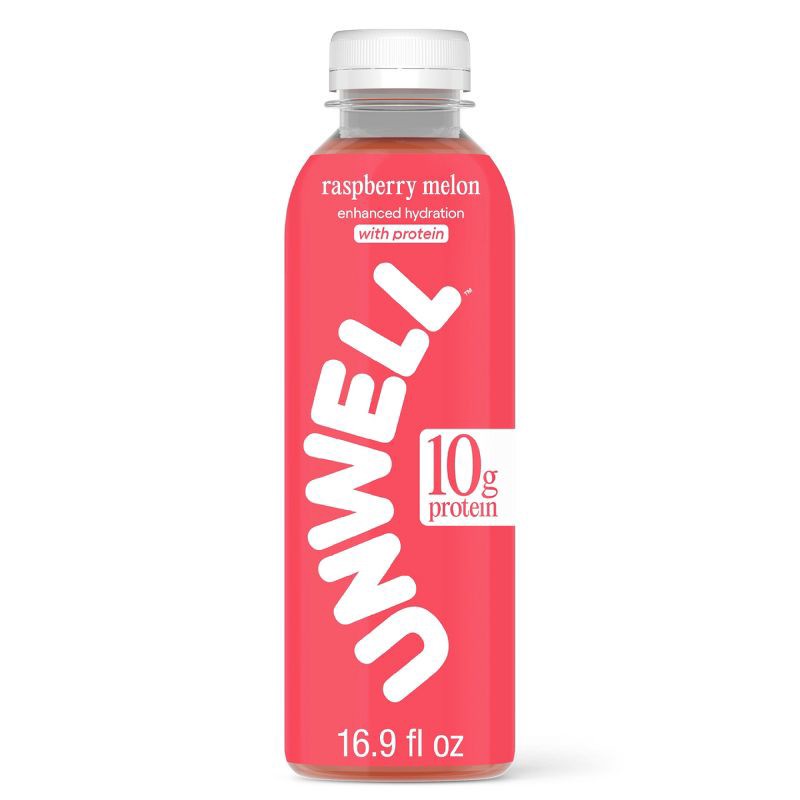 slide 1 of 8, Unwell Hydration Protein Drink with Electrolytes and 10g Whey Protein Isolate Raspberry Melon - 16.9 fl oz, 10 gram, 16.9 fl oz