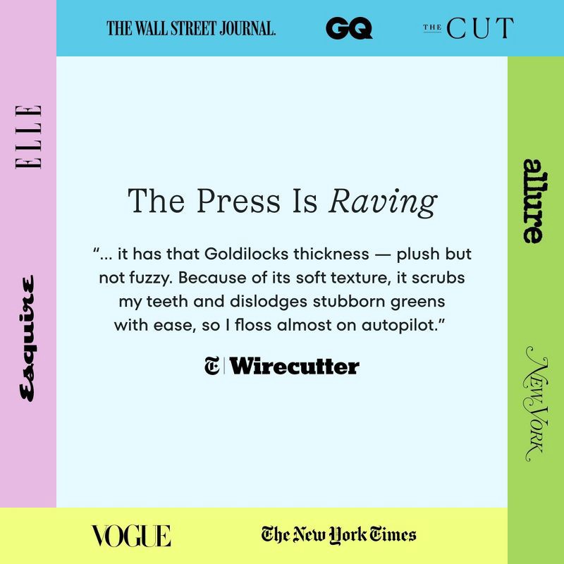 slide 7 of 8, COCOLAB Cocofloss Frosty Floss Trio Mini Cocofloss Gift Set - 3pk, 3 ct