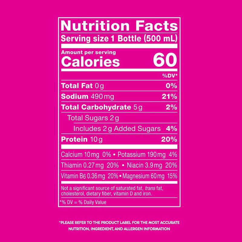 slide 7 of 8, Unwell Hydration Protein Drink with Electrolytes and 10g Whey Protein Isolate Watermelon Strawberry - 16.9 fl oz, 10 gram, 16.9 fl oz