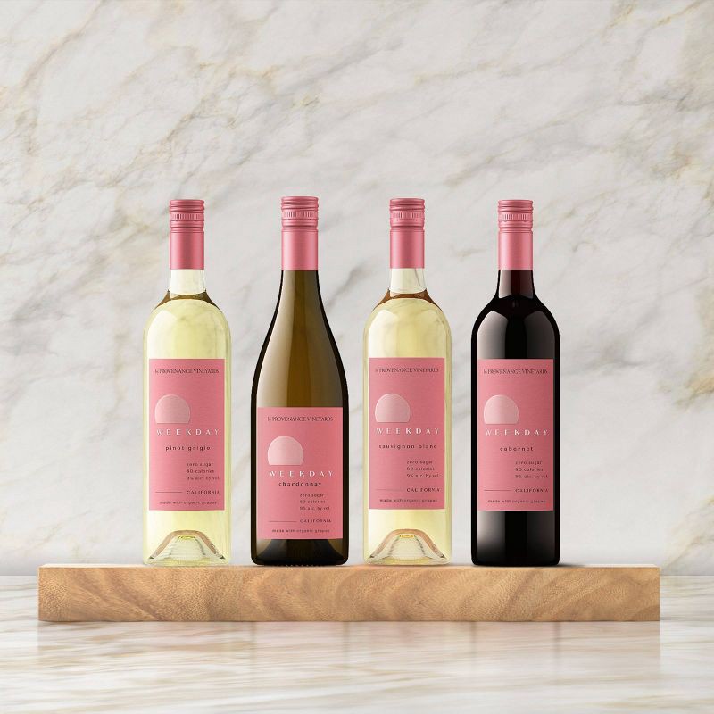 slide 3 of 3, WEEKDAY Organic Pinot Grigio Wine - 750ml Bottle, 750 ml