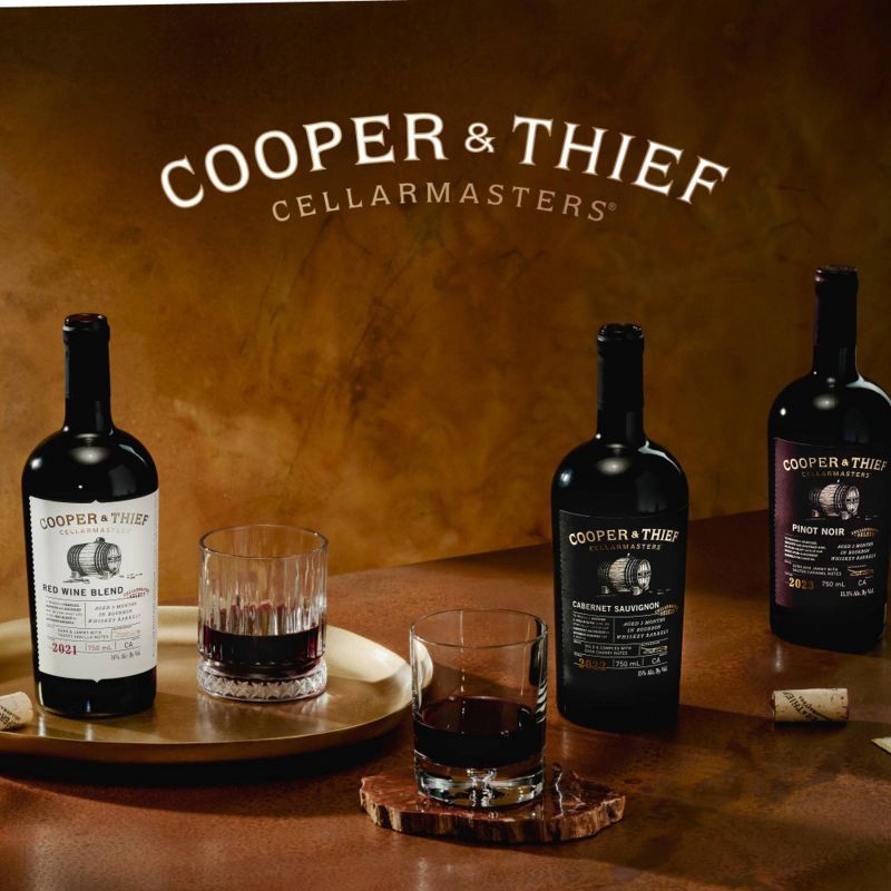 slide 6 of 6, Cooper & Thief Cellarmasters Cooper & Thief Bourbon Barrel Aged Cabernet Sauvignon - 750ml Bottle, 750 ml