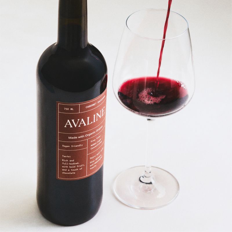 slide 5 of 5, Avaline Wines Avaline Organic Cabernet Sauvignon Wine - 750ml Bottle, 750 ml