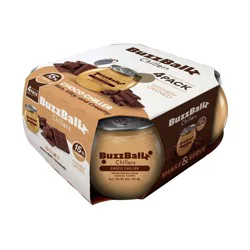 BuzzBallz Chocolate Chillars - 4pk/187ml Plastic Bottles