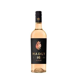 MADLY Peach Flavored Wine - 750ml Bottle