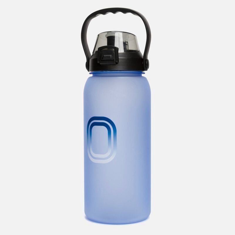 slide 3 of 7, Overtime Elite 65oz Plastic Playmaker Water Jug - Ice Blue Logo Gradient, 65 oz
