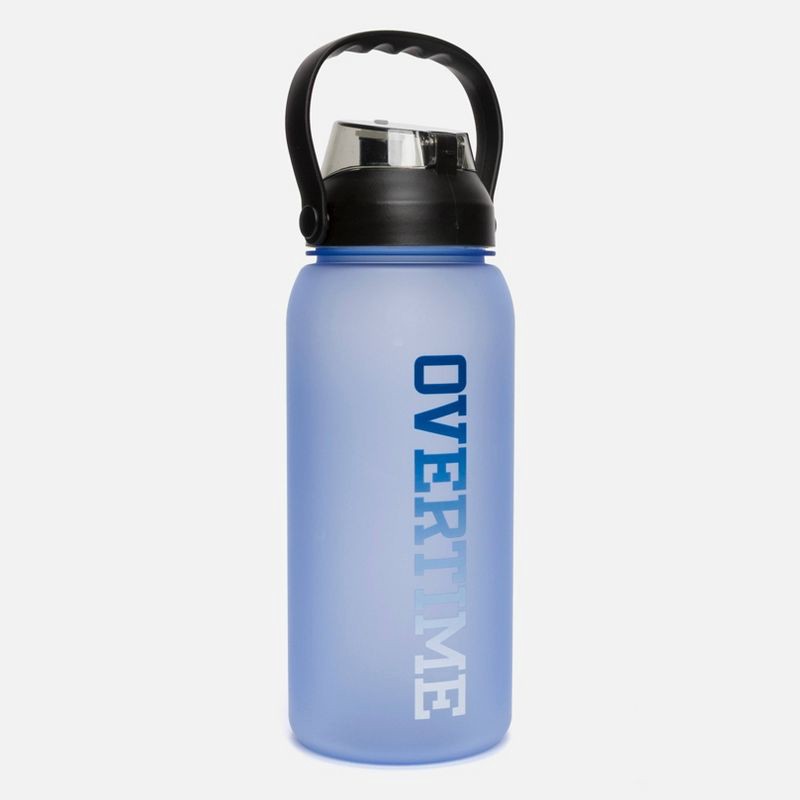 slide 4 of 7, Overtime Elite 65oz Plastic Playmaker Water Jug - Ice Blue Logo Gradient, 65 oz