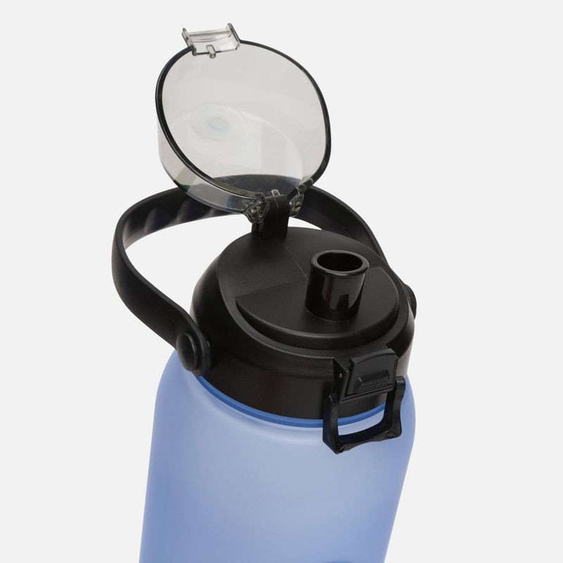 slide 5 of 7, Overtime Elite 65oz Plastic Playmaker Water Jug - Ice Blue Logo Gradient, 65 oz