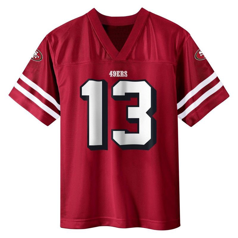 slide 2 of 3, NFL San Francisco 49ers Brock Purdy Boys' Jersey - XS, 1 ct
