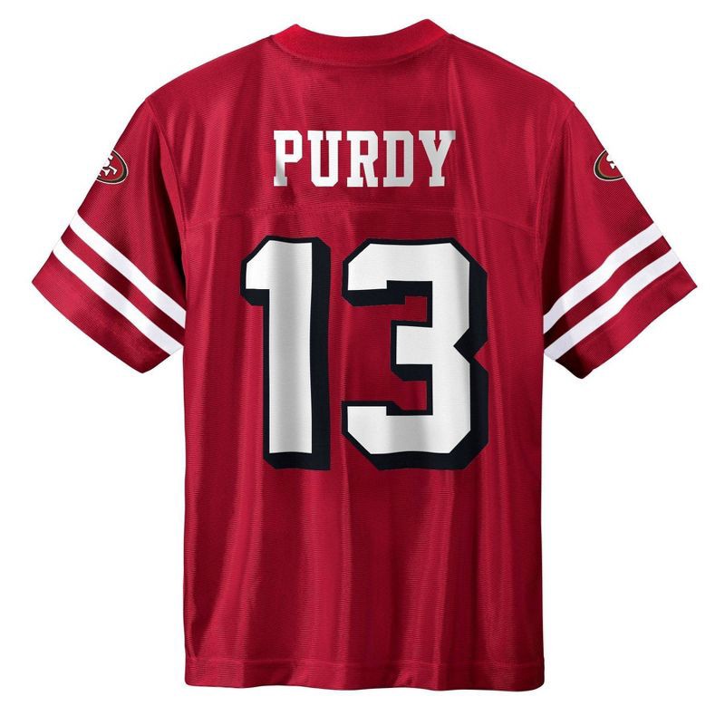 slide 3 of 3, NFL San Francisco 49ers Brock Purdy Boys' Jersey - M, 1 ct
