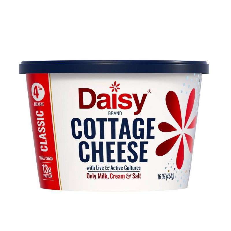 slide 1 of 4, Daisy Brand Cottage Cheese 4% - 16oz, 16 oz