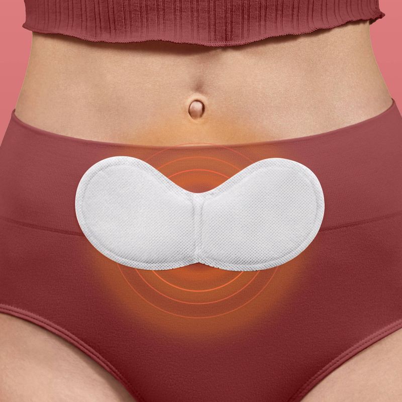 slide 3 of 6, Rael Warm & Cozy Heating Patches for Menstrual Cramps - 5ct, 5 ct