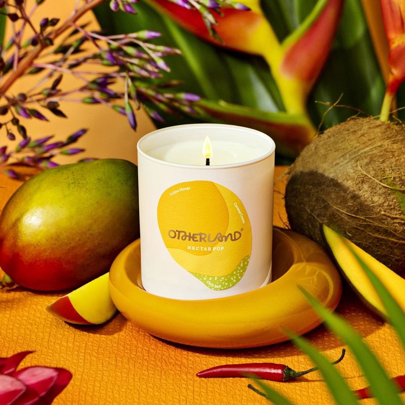 slide 2 of 4, Otherland Glass Nectar Pop Jar Candle 8oz, 8 oz