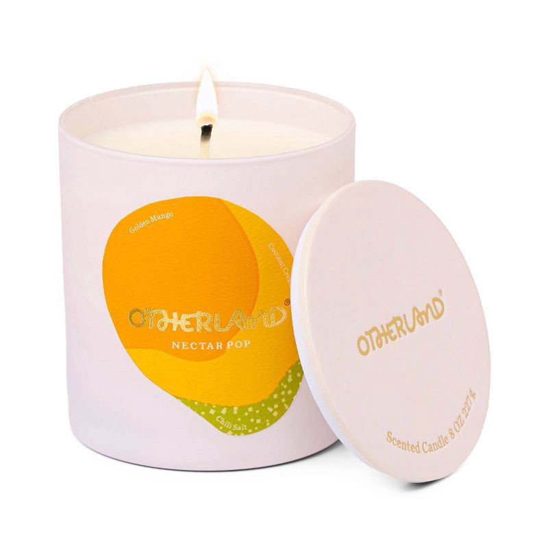 slide 3 of 4, Otherland Glass Nectar Pop Jar Candle 8oz, 8 oz