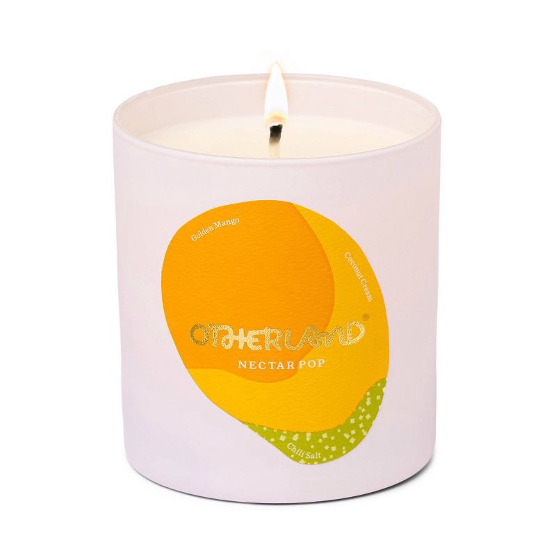 slide 1 of 4, Otherland Glass Nectar Pop Jar Candle 8oz, 8 oz