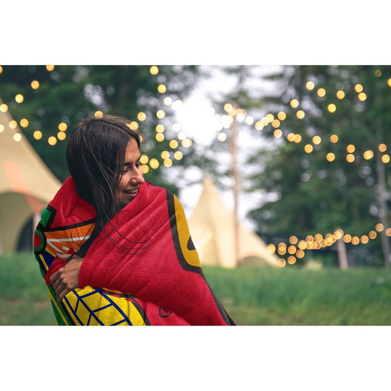 slide 2 of 2, NHL Chicago Blackhawks 50"x60" Center Ice Ultra Soft Blanket, 1 ct