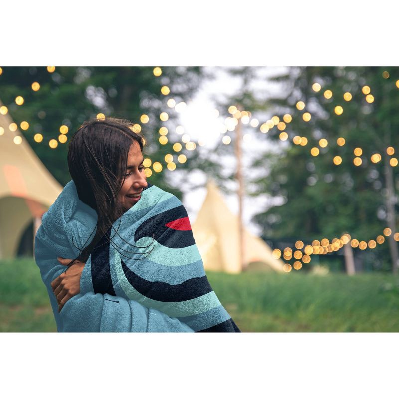 slide 2 of 2, NHL Seattle Kraken 50"x60" Center Ice Ultra Soft Blanket, 1 ct