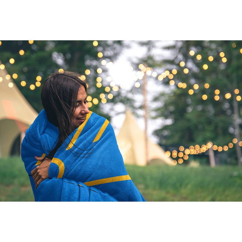 slide 2 of 2, NHL St. Louis Blues 50"x60" Center Ice Ultra Soft Blanket, 1 ct