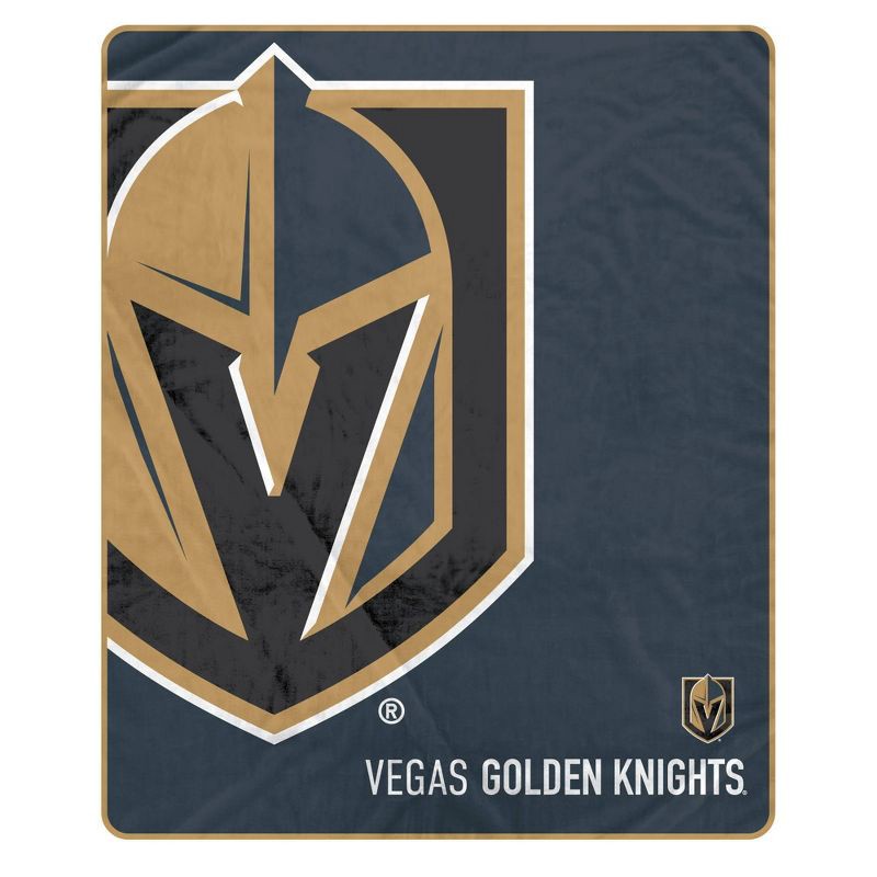 slide 1 of 2, NHL Vegas Golden Knights 50"x60" Center Ice Ultra Soft Blanket, 1 ct