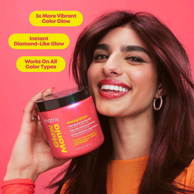 slide 4 of 9, Matrix Total Results Glow Mania Hair Mask - 16.9oz - Ulta Beauty, 16.9 oz