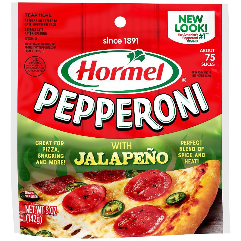 slide 1 of 4, Hormel Jalapeno Pepperoni - 5oz, 5 oz