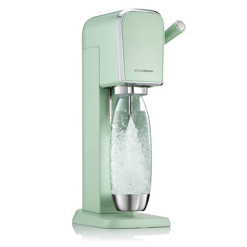 slide 8 of 8, SodaStream Art Sparkling Water Maker with CO2 and Carbonating Bottle Mint, 1 ct