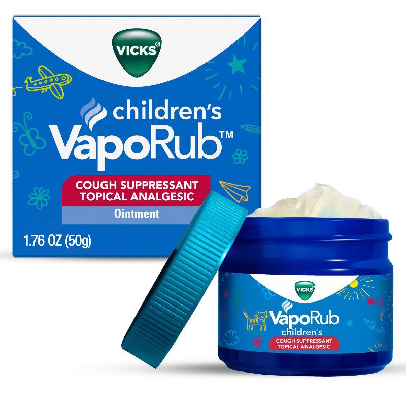 slide 1 of 6, VapoRub Kids' Vicks Balm - Camphor - 1.76oz, 1.76 oz