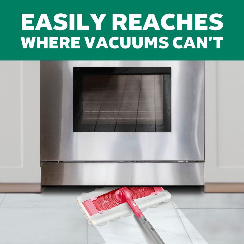 slide 10 of 16, Swiffer Unscented Sweep + Mop Deluxe Floor Cleaners - Wicked Pink, 1 ct