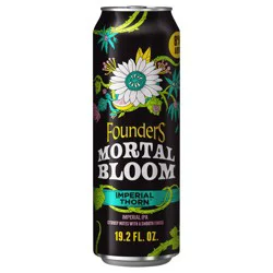 Founders Brewing Co. Mortal Bloom Imperial Thorn, 19.2 Fl Oz Can, 8% ABV