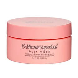 Glimmr 10-Minute Superfood Hair Mask - 7.43 fl oz: Moisturizing, Strengthening, Smoothing, Hydrating, Nourishing