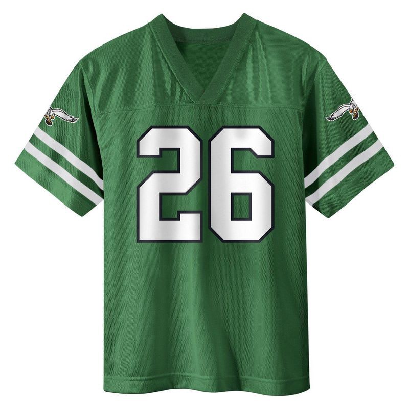slide 2 of 3, NFL Philadelphia Eagles Saquon Barkley Boys' Legacy Jersey - S, 1 ct