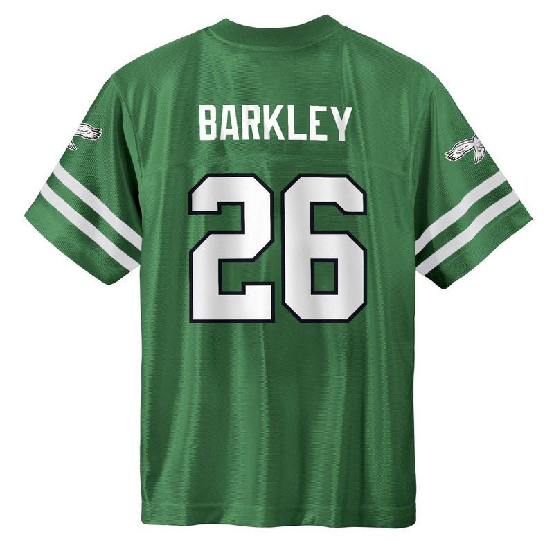 slide 3 of 3, NFL Philadelphia Eagles Saquon Barkley Boys' Legacy Jersey - S, 1 ct