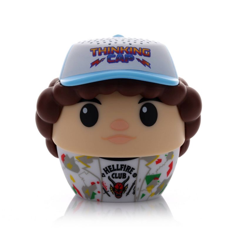 slide 1 of 5, Bitty Boomers Stranger Things Portable Bluetooth Speaker - Dustin, 1 ct