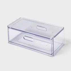 Large All Purpose Half Depth Drawer Clear - Brightroom™