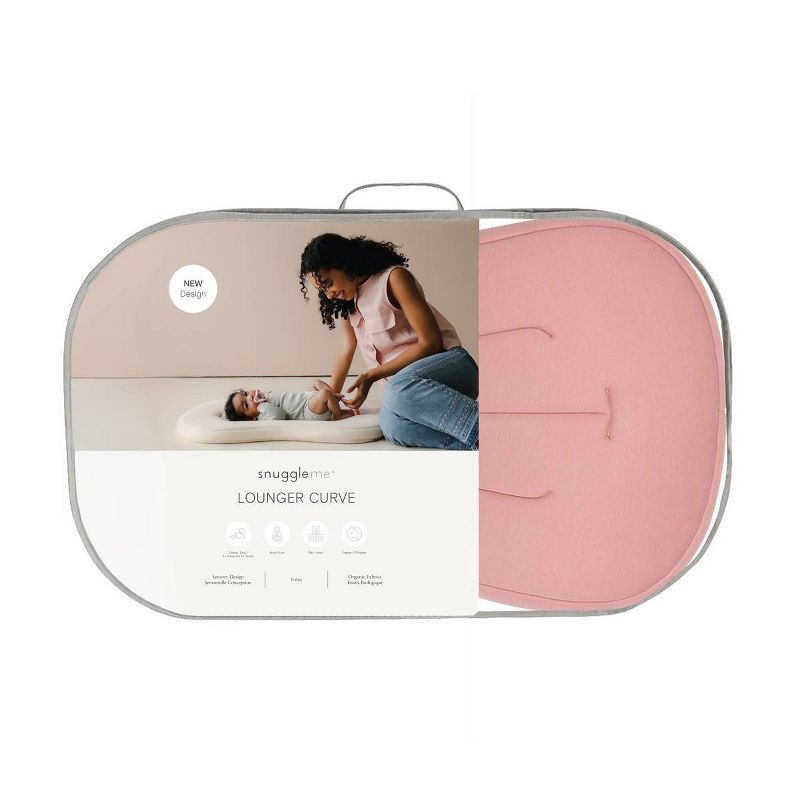 slide 2 of 18, Snuggle Me Organic Curve Infant Lounger - Gumdrop, 1 ct