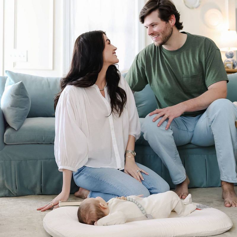 slide 2 of 9, Snuggle Me Organic Curve Infant Lounger - Natural, 1 ct