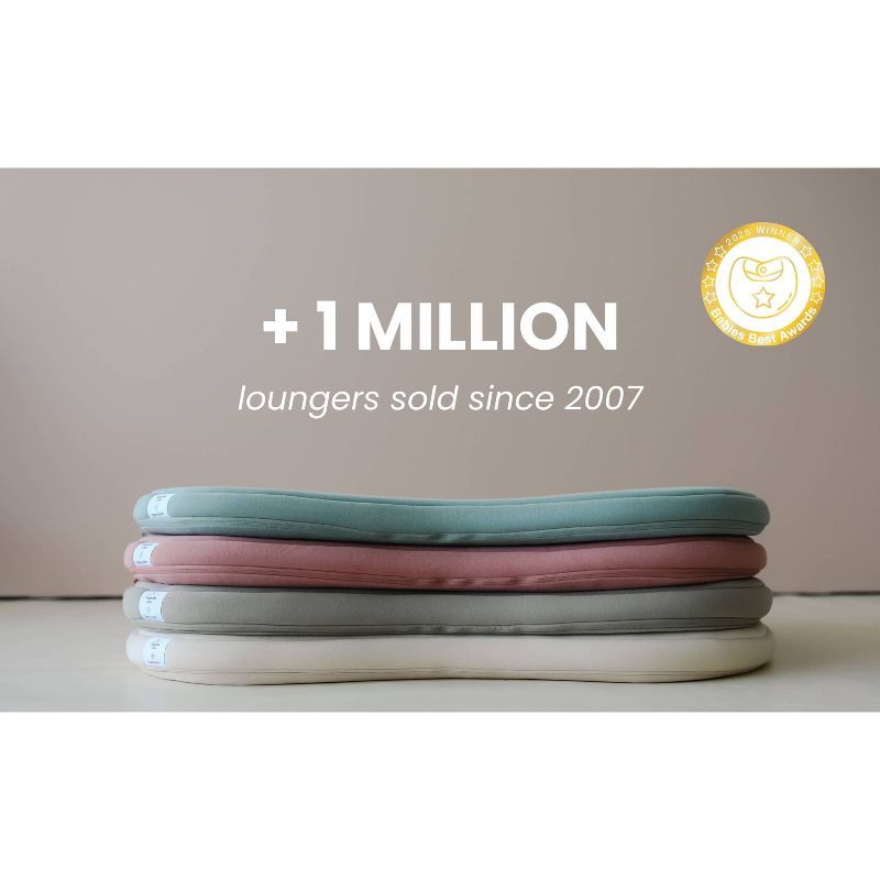 slide 5 of 12, Snuggle Me Organic Curve Infant Lounger - Natural, 1 ct