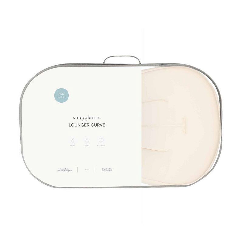 slide 9 of 9, Snuggle Me Organic Curve Infant Lounger - Natural, 1 ct