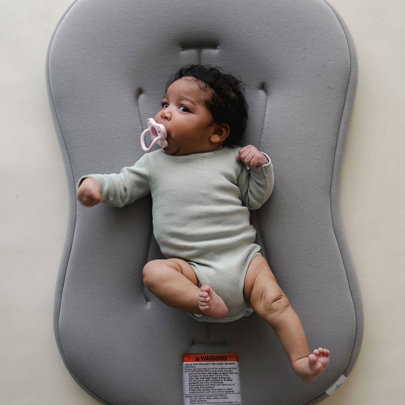 slide 4 of 7, Snuggle Me Organic Curve Infant Lounger - Stone, 1 ct