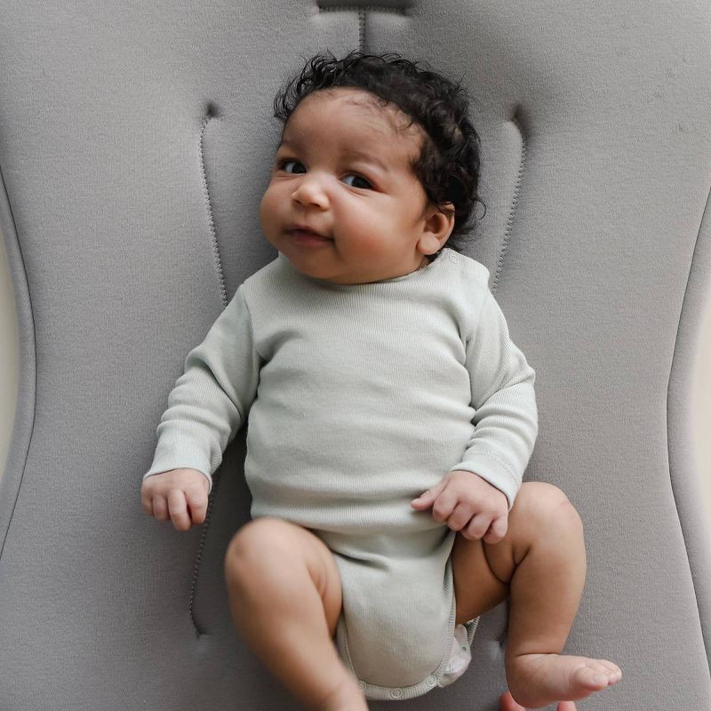 slide 6 of 7, Snuggle Me Organic Curve Infant Lounger - Stone, 1 ct