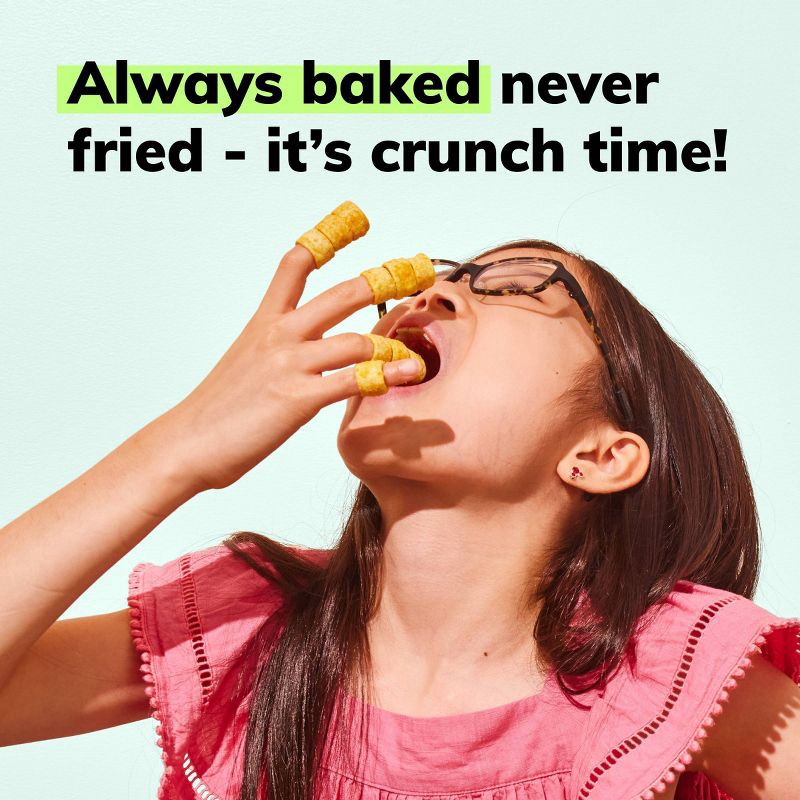 slide 4 of 6, Little Spoon Mac & Cheese Chickpea Veggie Loop Kids' Snacks - 6oz, 6 oz