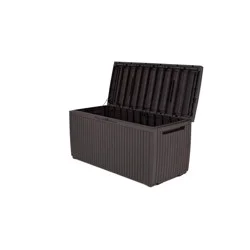 Keter 80gal Springwood Deck Box Brown