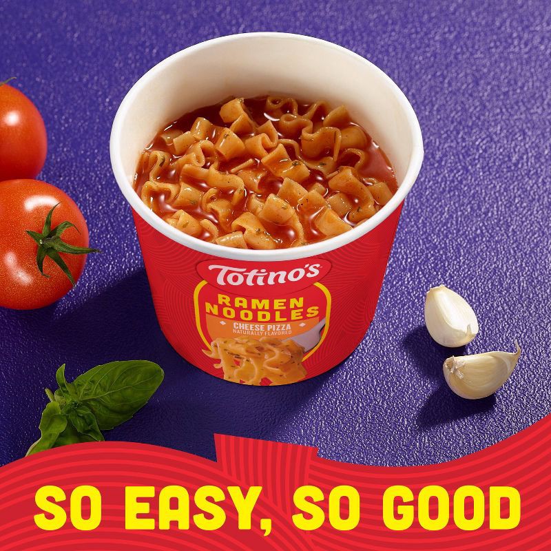 slide 5 of 8, Totino's Cheese Pizza Ramen Noodles Cup - 2.12oz, 2.12 oz