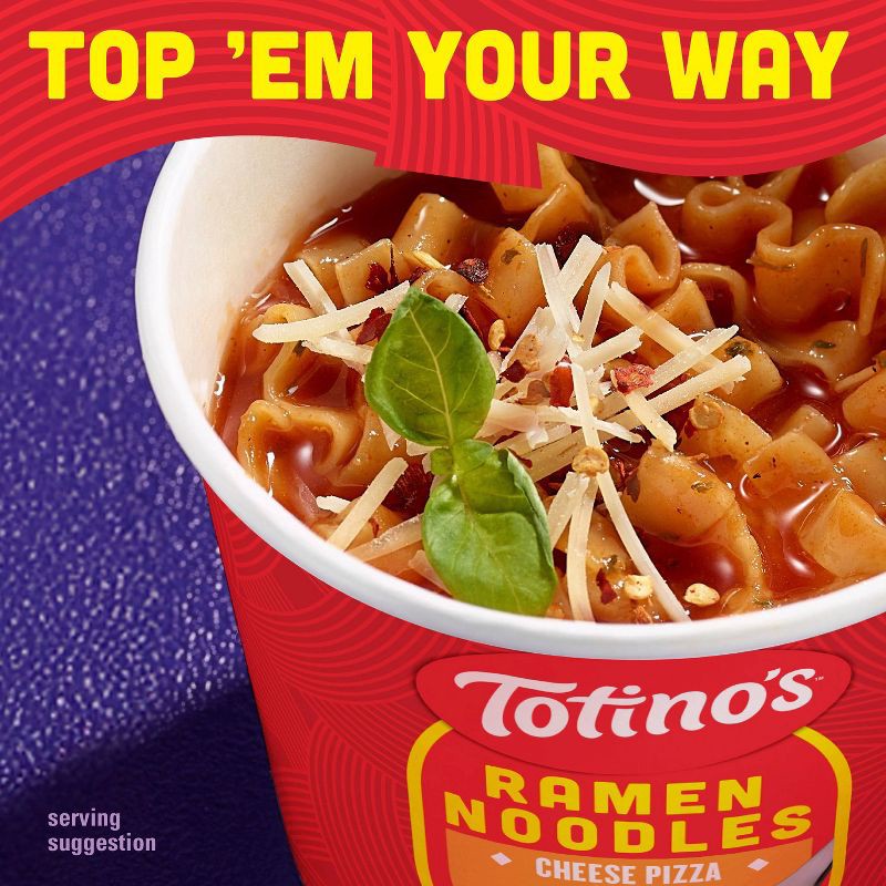 slide 6 of 8, Totino's Cheese Pizza Ramen Noodles Cup - 2.12oz, 2.12 oz