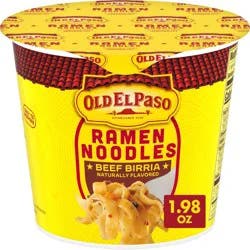 Old El Paso Beef Birria Ramen Noodles Cup - 1.98oz
