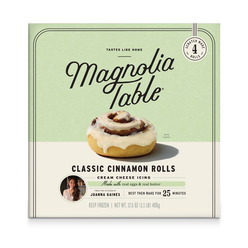 slide 1 of 7, Magnolia Table Classic Cinnamon Rolls - 17.5oz, 17.5 oz