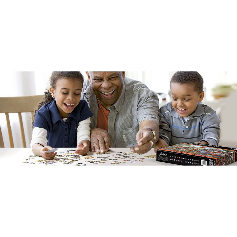 slide 2 of 3, NHL Philadelphia Flyers Game Day At The Zoo Puzzle - 500pc, 500 ct